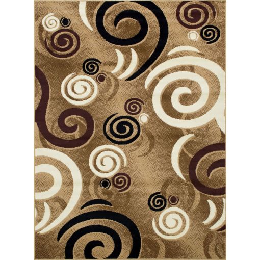 Elianore Area Rug Abstract Shapes