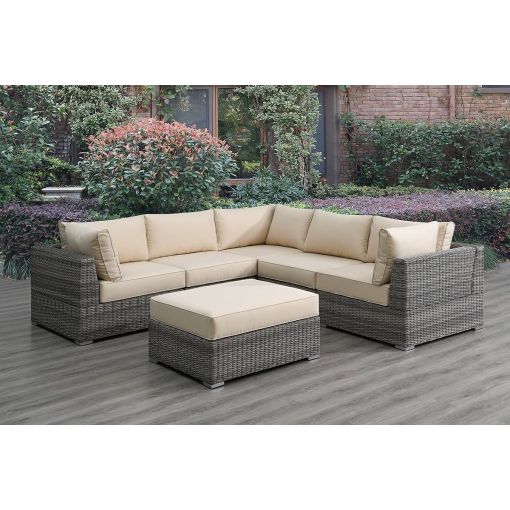 Janet Outdoor Modular Sectional Set