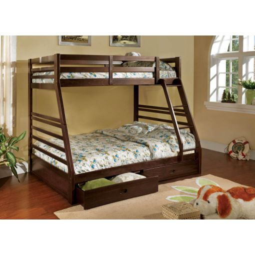 Jason Twin Over Full Bed With Drawers