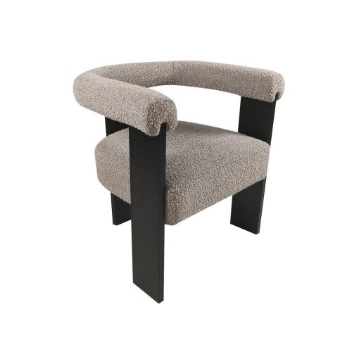 Jordana Taupe Boucle Accent Chair