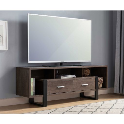 Josiah Walnut Finish TV Stand