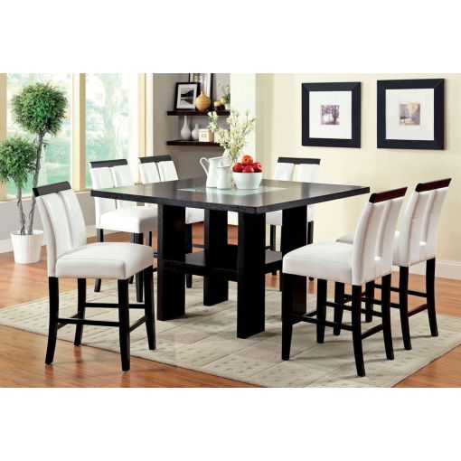 Kenneth Square Pub Table With LED Lights