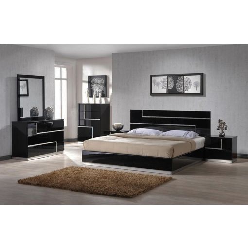 Moda Modern Platform Bedroom Set