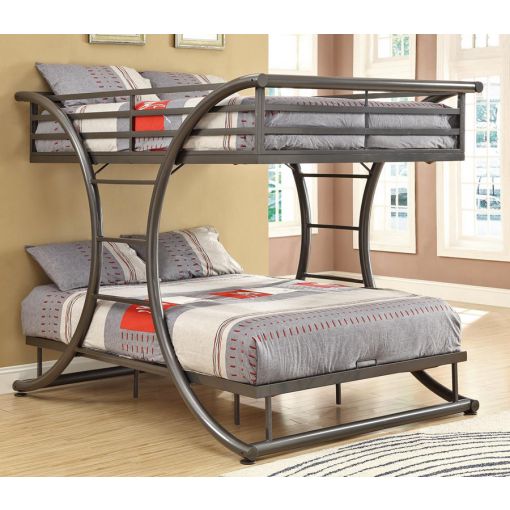 Brigitte Full Over Full Modern Bunk Bed