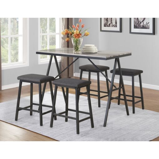 Mull 5-Piece Pub Table Set