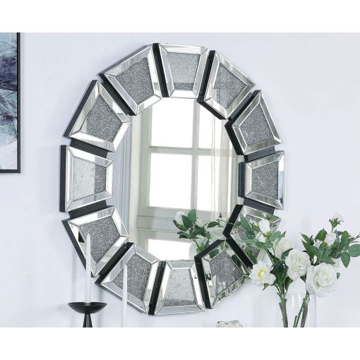 Noris Wall Mirror With Crystals