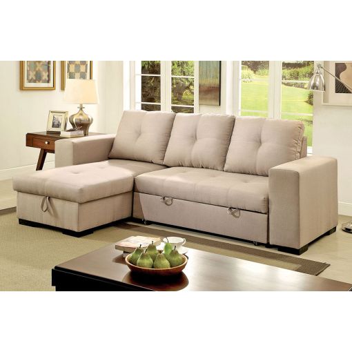 Patten Sectional With Pullout Sleeper