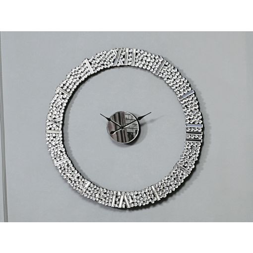 Radiance Mirrored Wall Clock