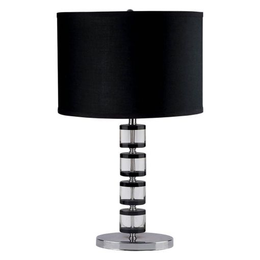 Renia Black Table Lamp