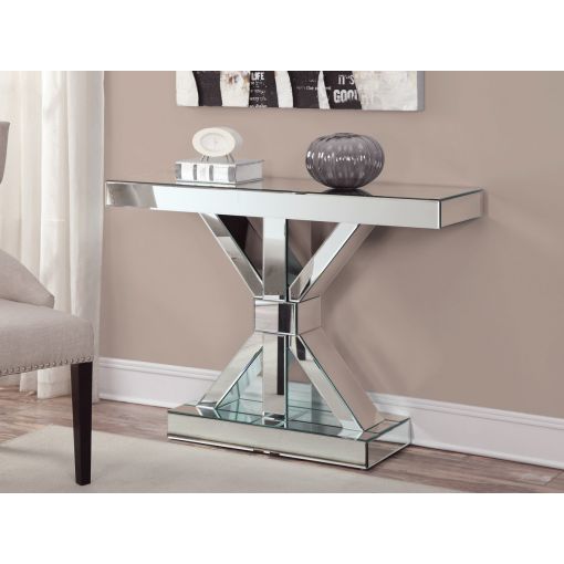 Selin Modern Mirrored Console