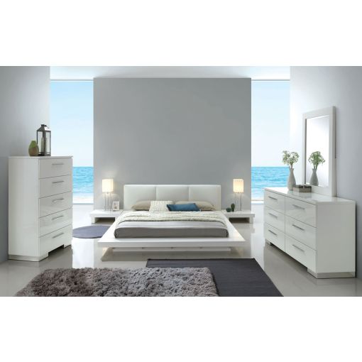 Shiro Modern Low Profile Platform Bed