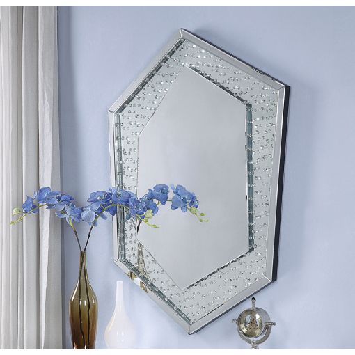 Sienna Wall Mirror With Crystals