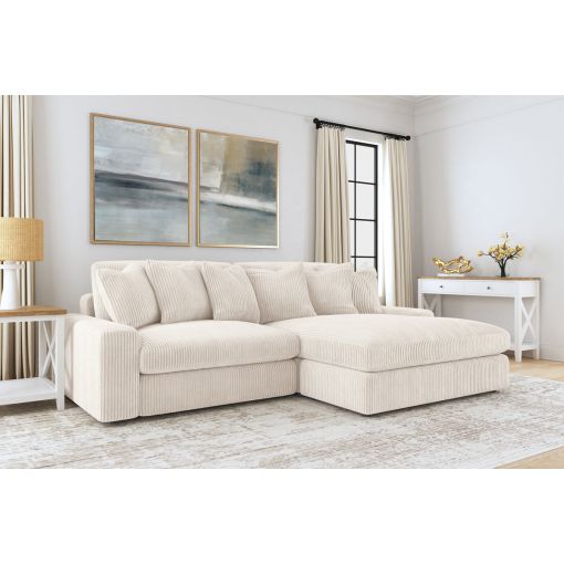Stefania Sectional With Oversized Chaise