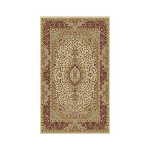 Heriz Cream Ornate Hand Tufted Rug