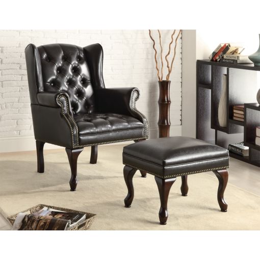 Vaughan Traditional Style Accent Chair