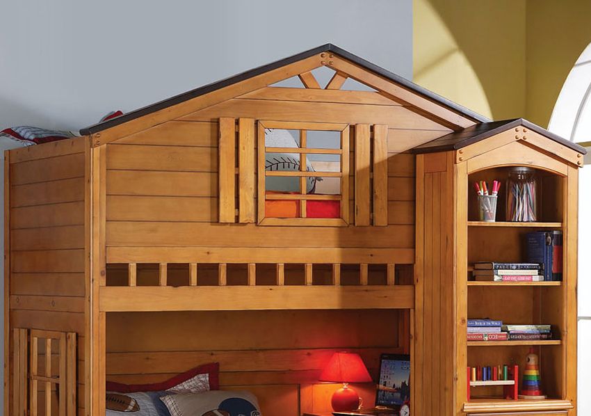 Montana Loft Bed,Montana Rustic Kids Loft Bed