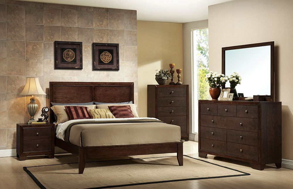 Madison Contemporary Style Bed