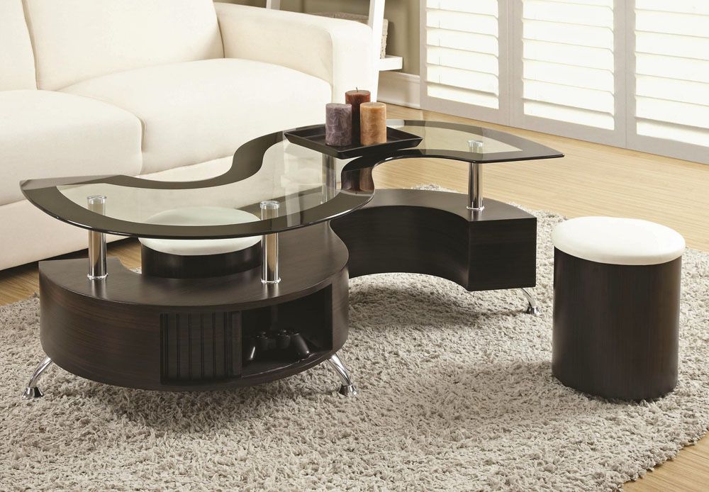 Olympia Contemporary Style Coffee Table