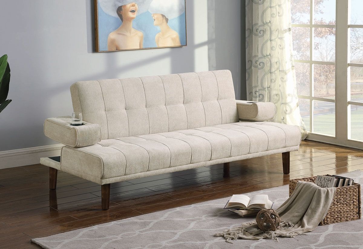 Abram Futon With Drop Down Arms
