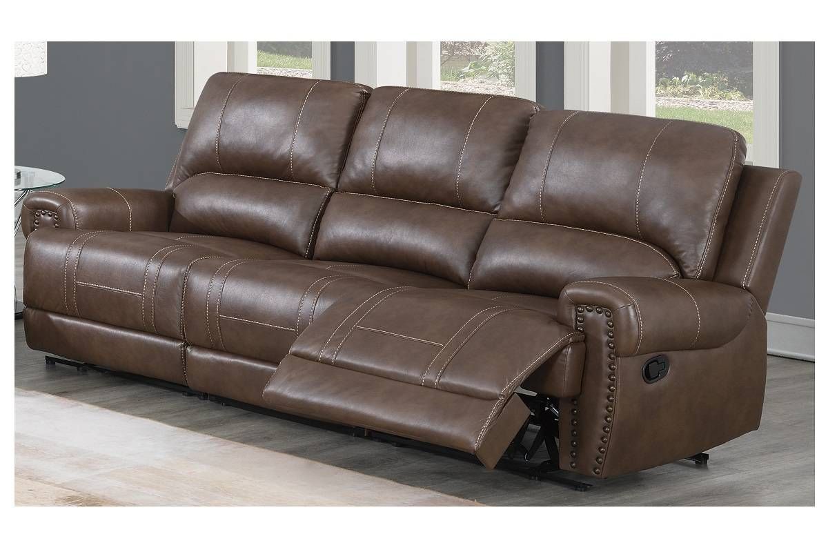Ackerman Leather Recliner Sofa
