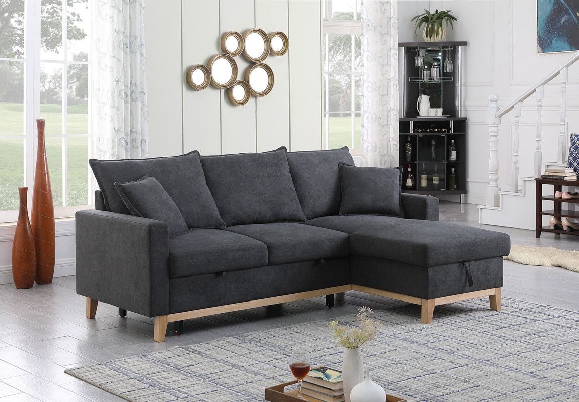 Acura Sectional Sleeper With Storage