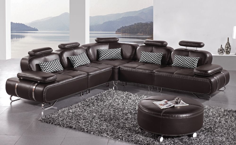 Valkiria Modular Leather Sectional