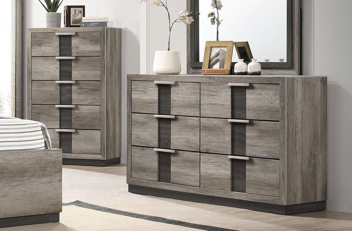 Agarde Rustic Finish Dresser