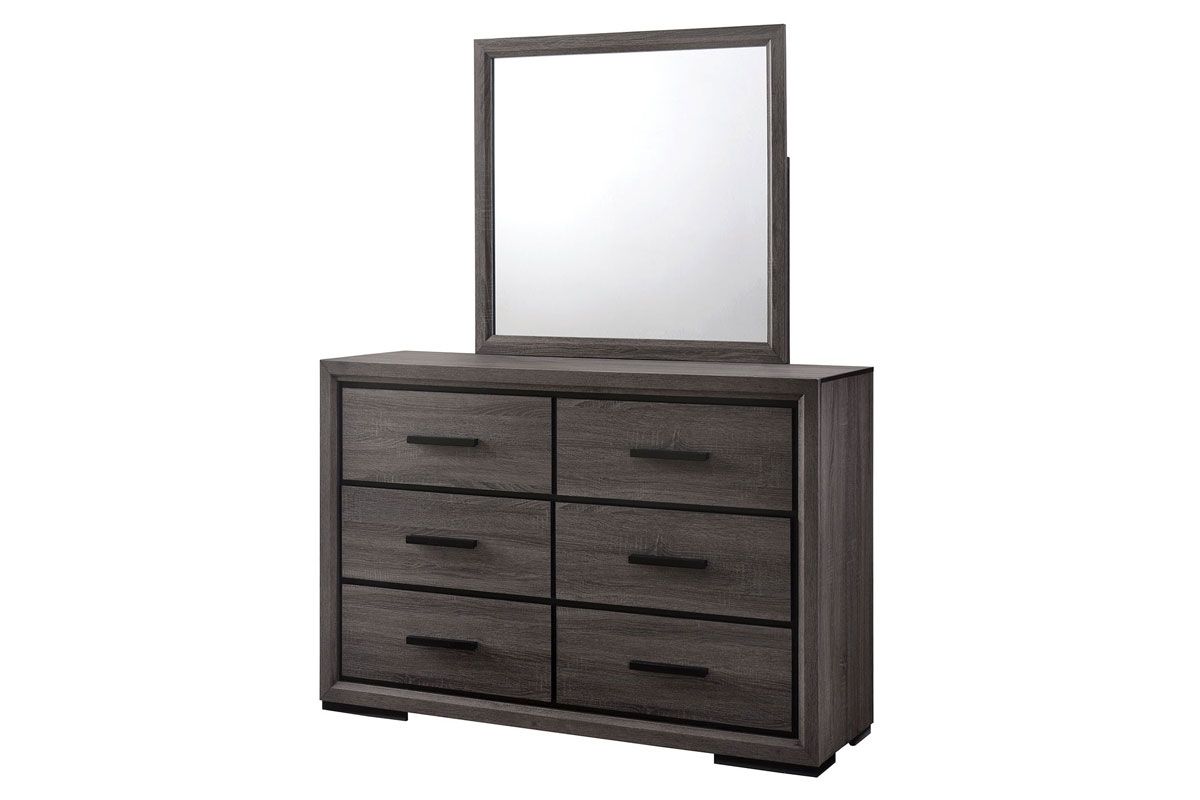 Agustin Dresser Rustic Gray Finish