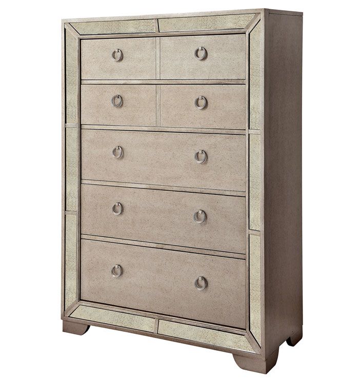 Ailey Chest With Mirrored Accents