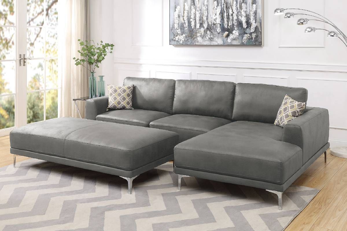 Akara Grey Modern Sectional