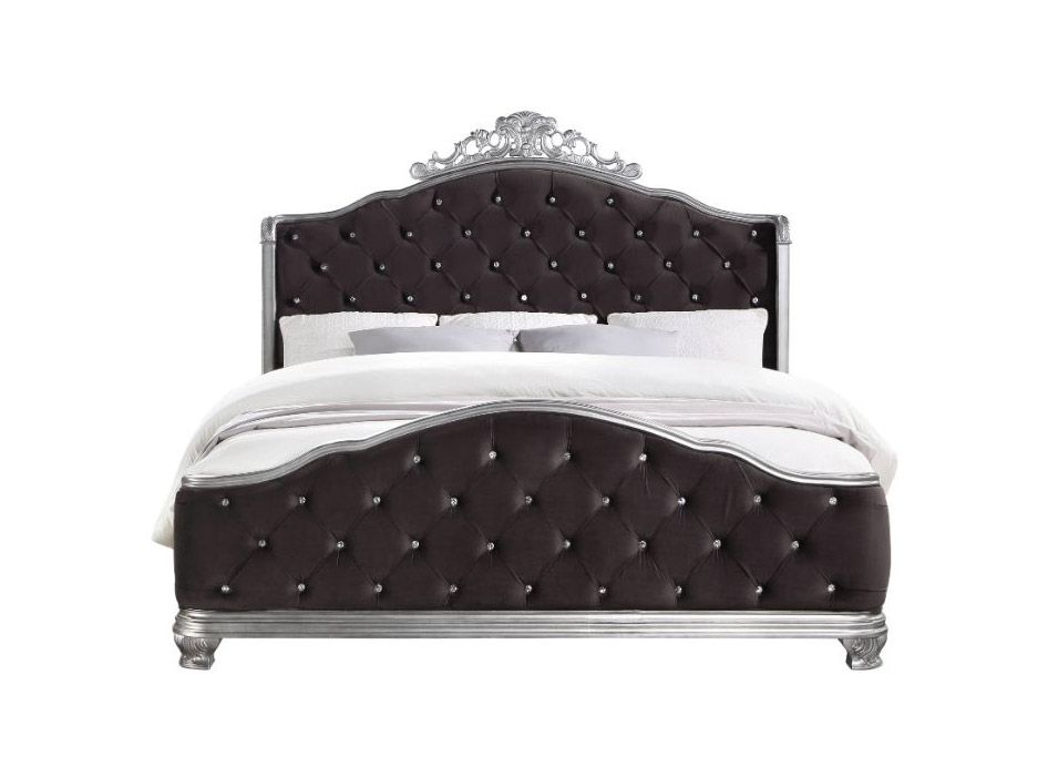 Akins Transitional Style Bed
