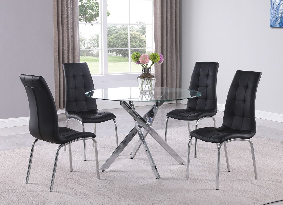 Alda Round Table With Four Chairs