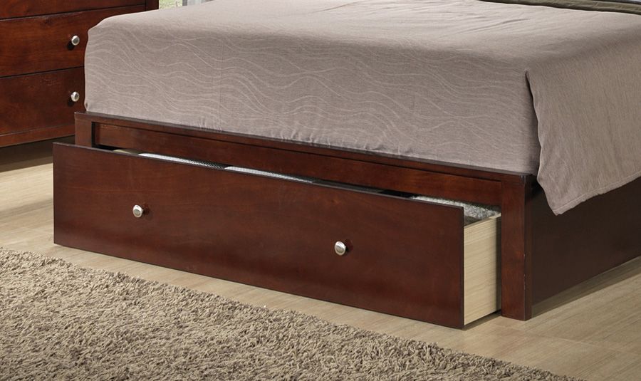 Alex Bed With Footboard Drawer