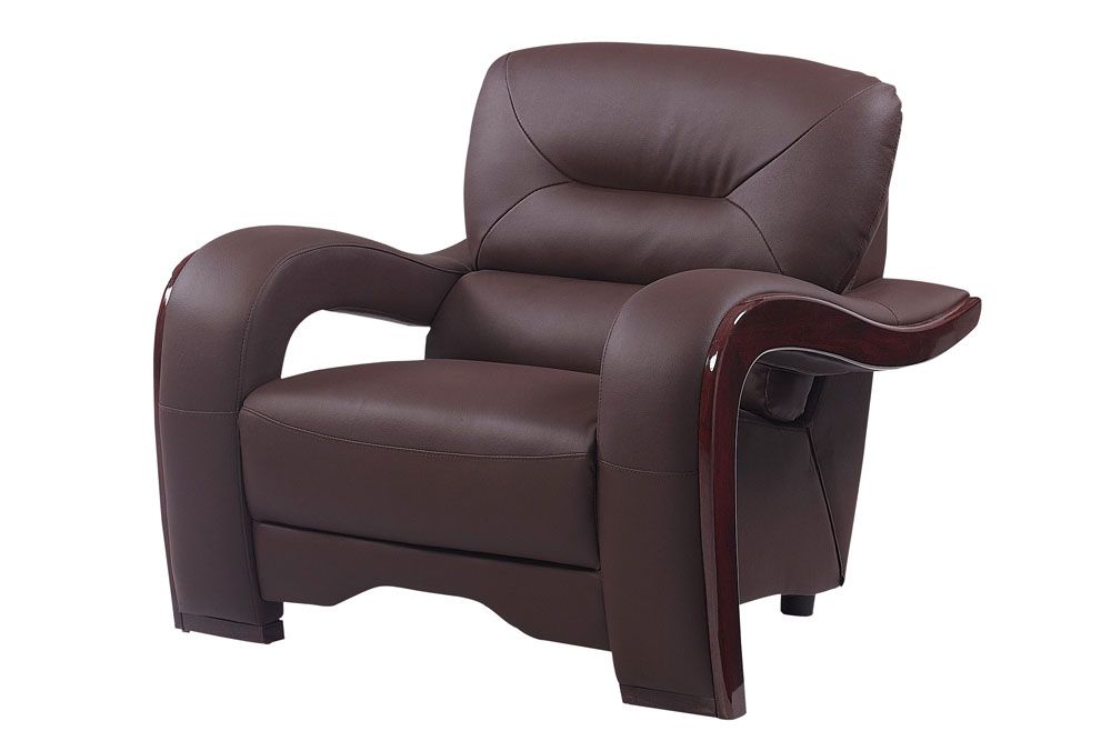 Alpha Modern Brown Leather Chair,Alpha Modern Brown Leather Sofa,Alpha Modern Brown Leather Living Room,Alpha Modern Brown Leather Love Seat