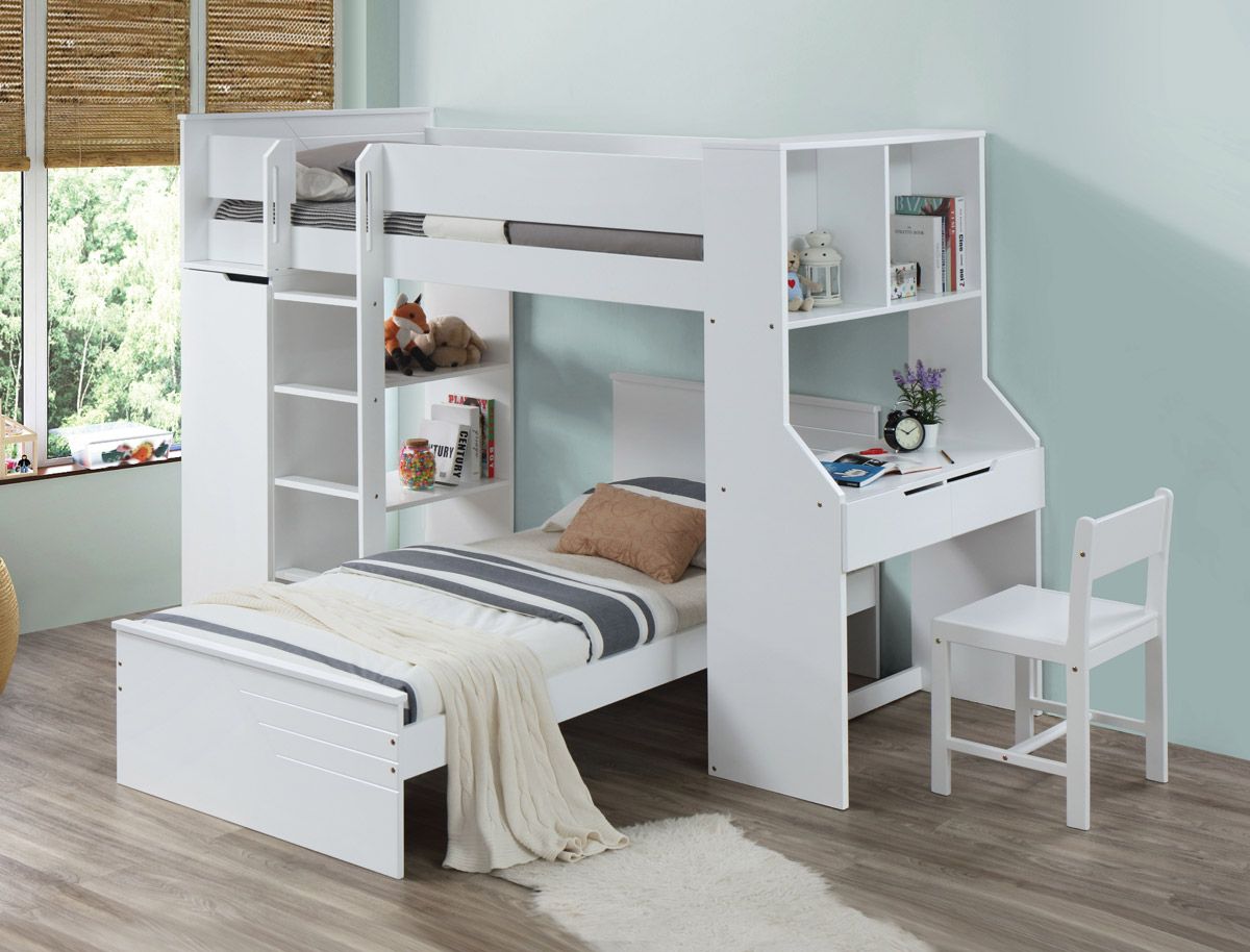 Alysa Loft Bed With Desk