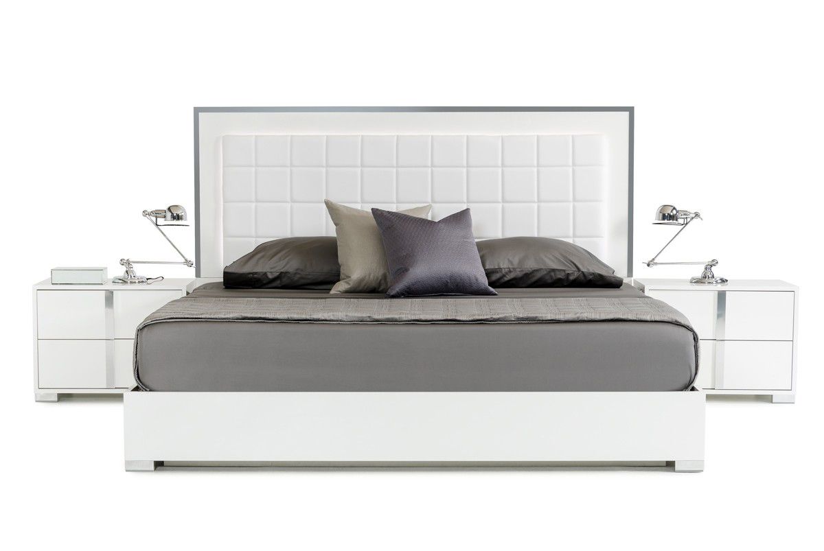 Ametta Italian Bed With LED Light