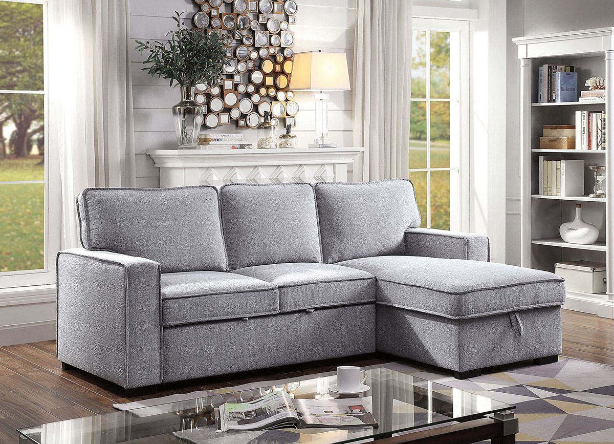 Amir Storage Sectional With Sleeper
