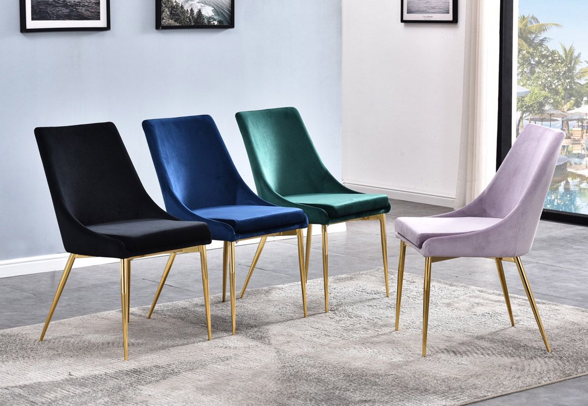 Andes Velvet Dining Chairs