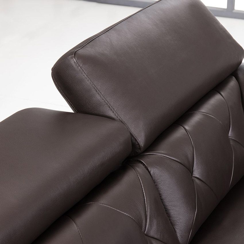 Arianna Chocolate Sofa Headrest