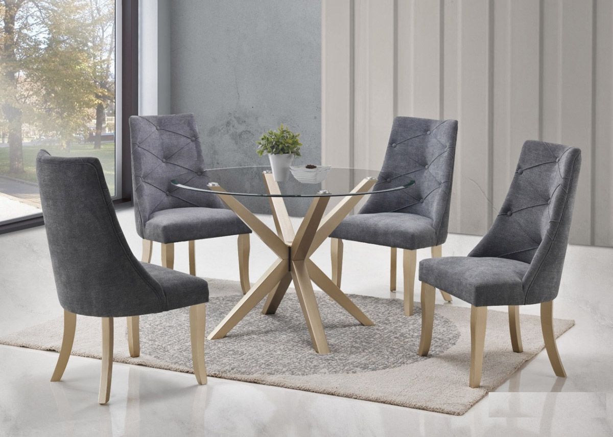 Arigo Round Dining Table Set