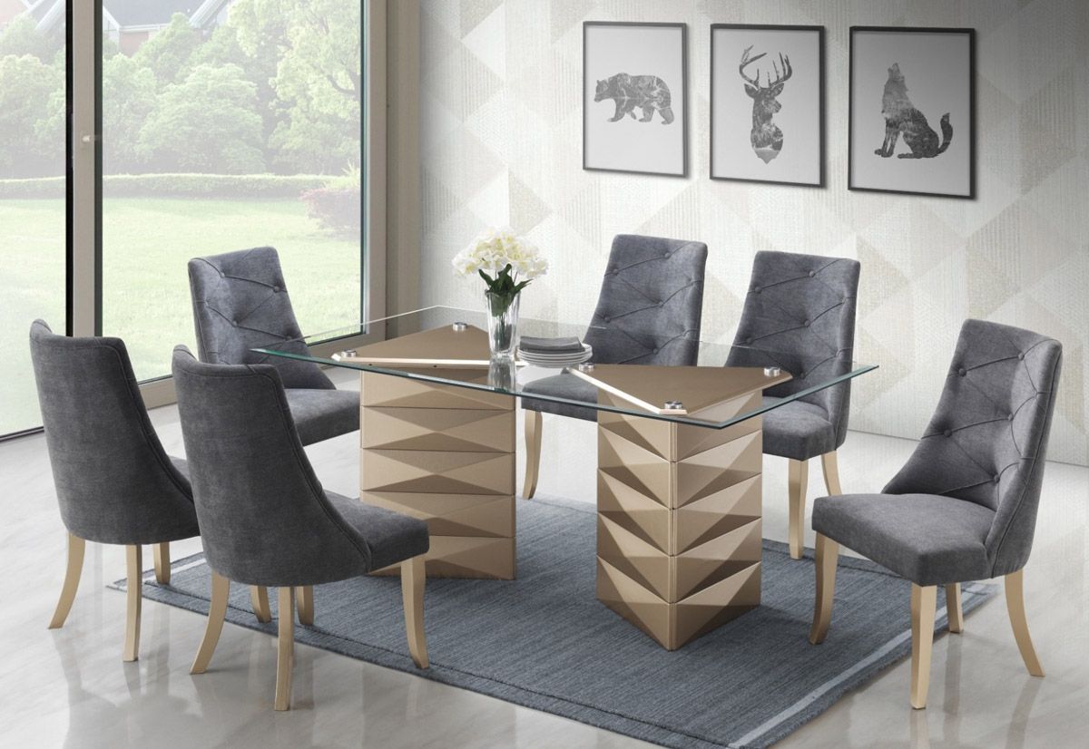 Arigo 7-Piece Dining Table Set