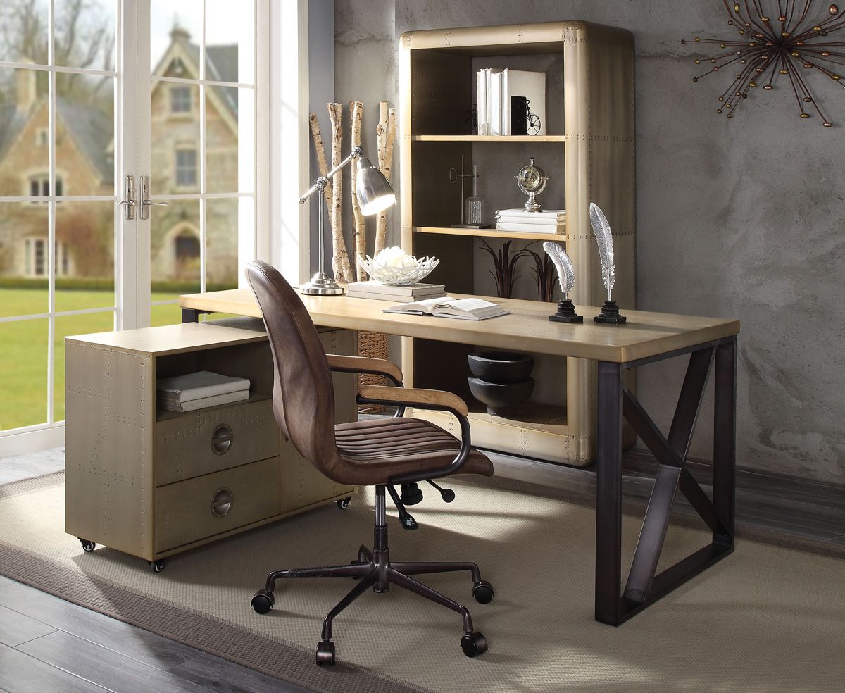 Arlow Gold Aluminum Office Furniture