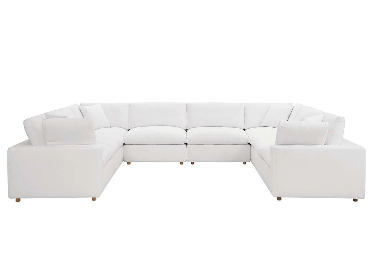 Arvada White Modular Sectional Setup 3