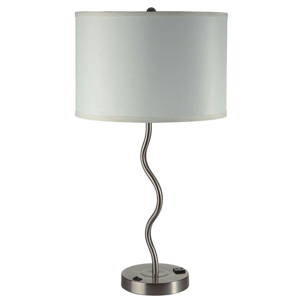 Arya White Table Lamp