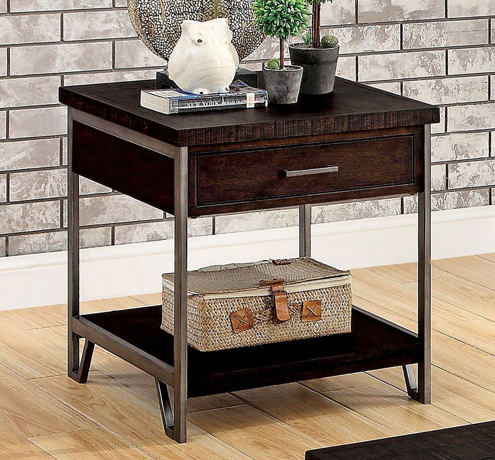 Ashington End Table With Drawers