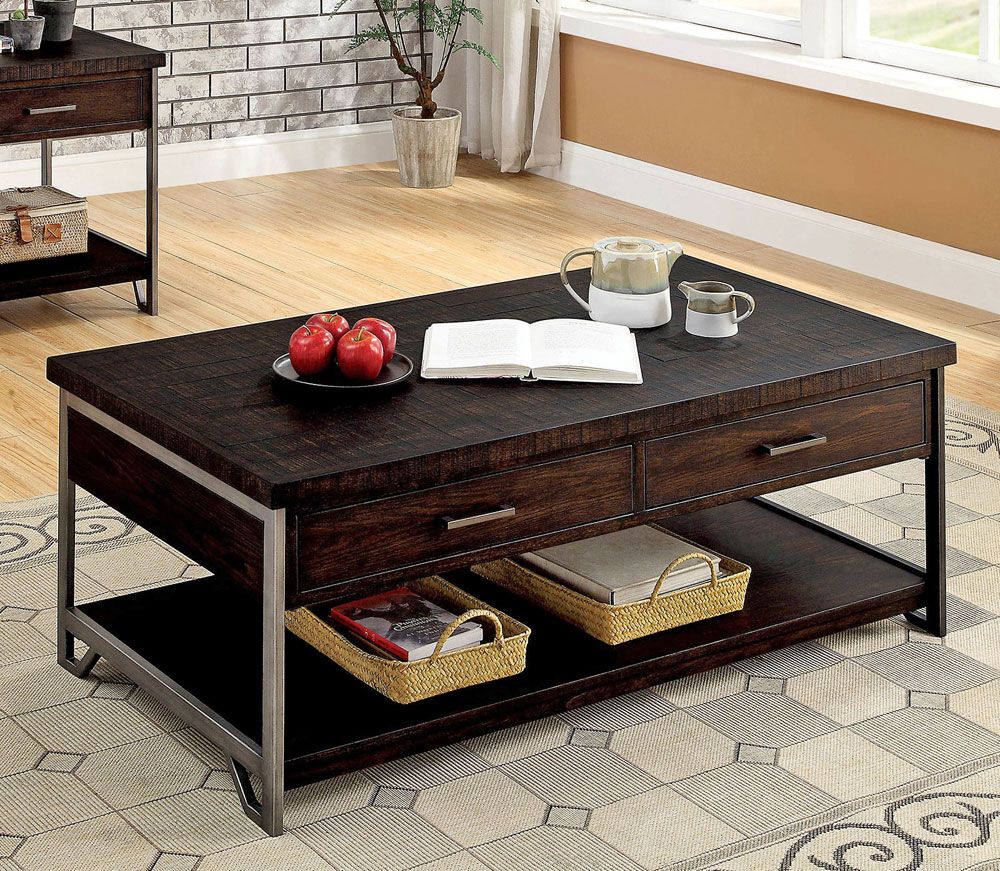 Ashington Coffee Table With Drawers