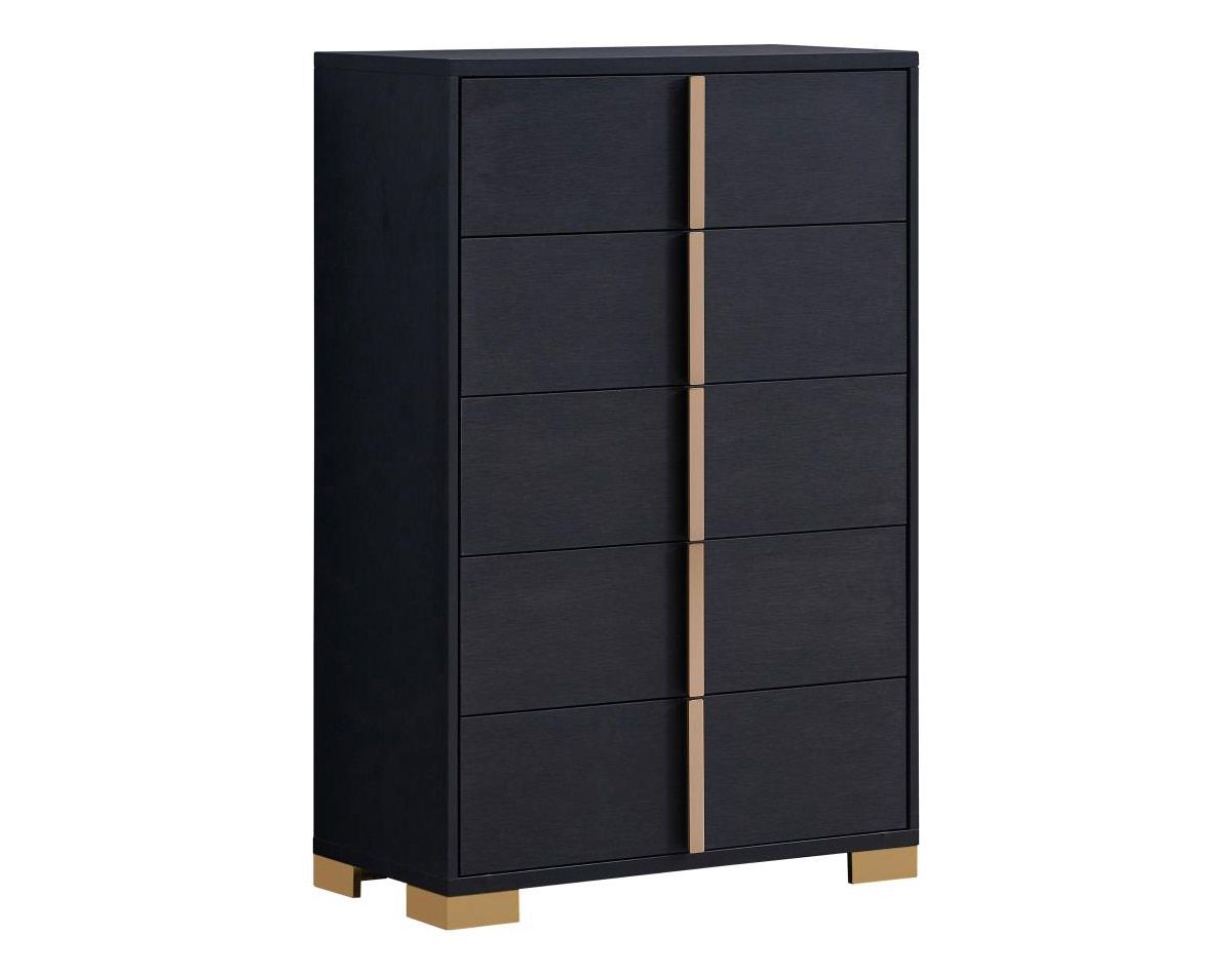 Astrid Black Finish Chest