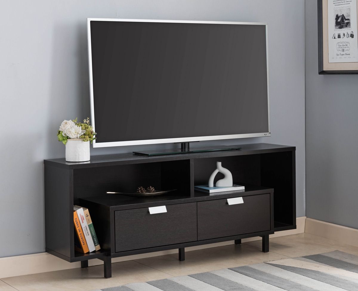 Atlantic Espresso Finish 60 Inch TV Stand