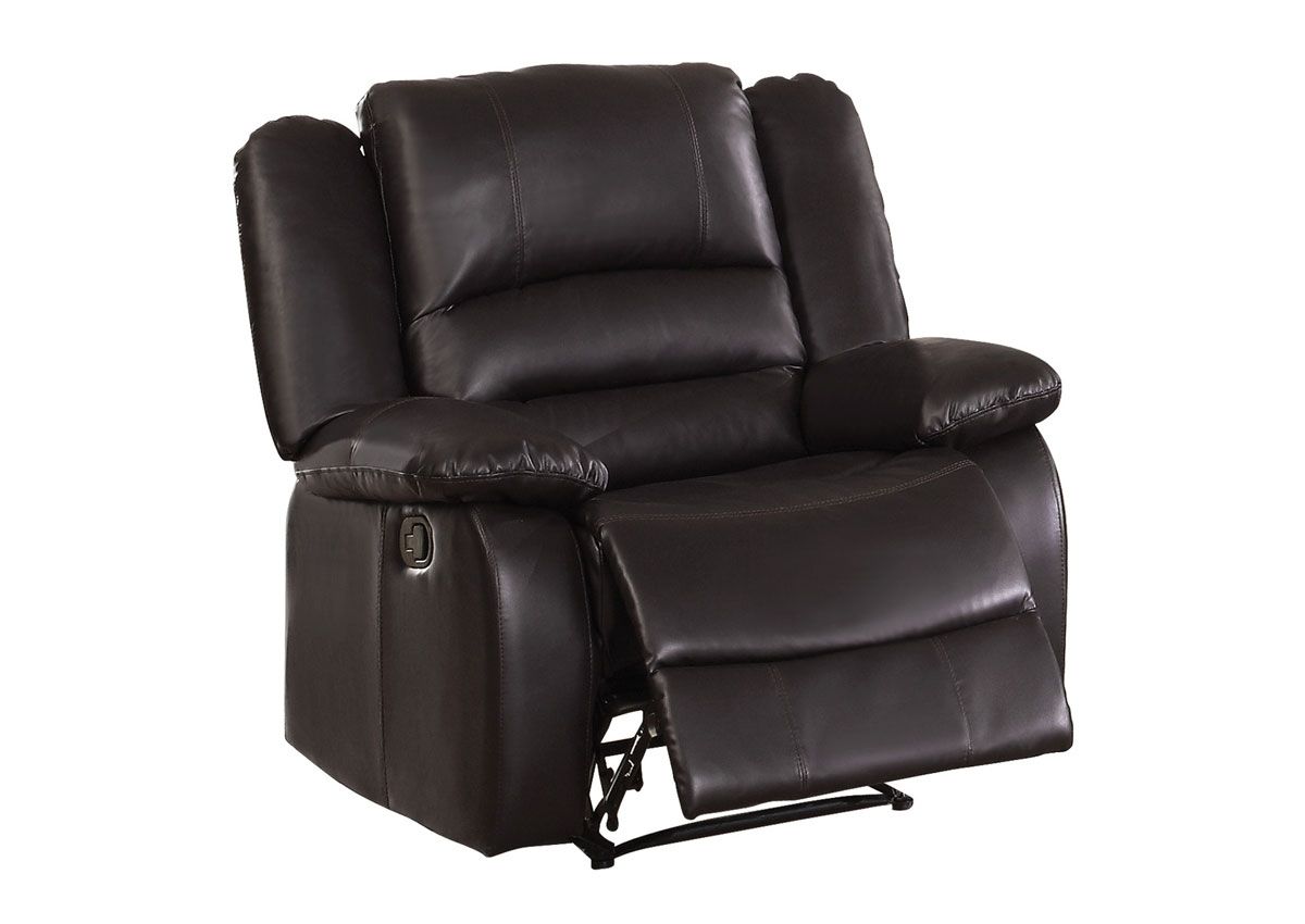 Aubrey Single Recliner Chair,Aubrey Dual Recliner Sofa Espresso Leather,Aubrey Dual Recliner Love Seat,Aubrey Dual Recliner Sofa