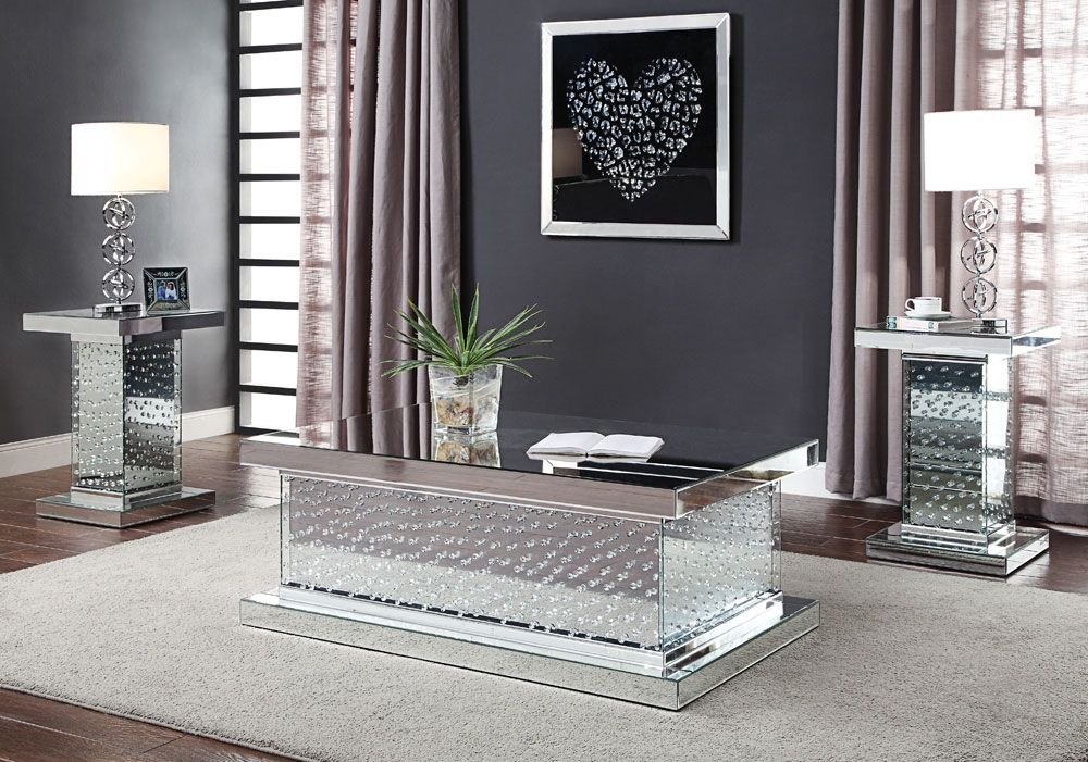 Aurora Mirrored Coffee Table